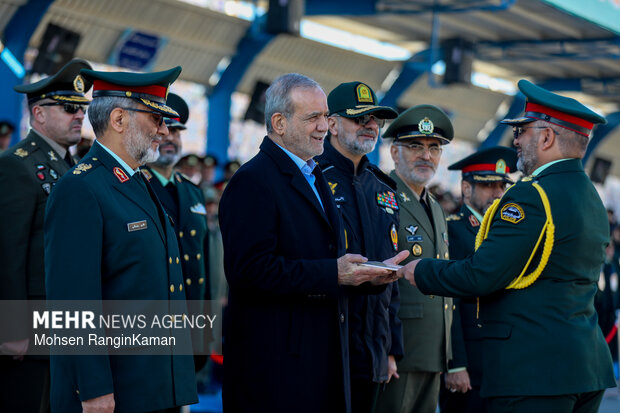 مراسم دانش آموختگی دانشگاه علوم انتظامی