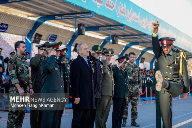 مراسم دانش آموختگی دانشگاه علوم انتظامی