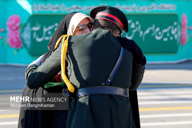 مراسم دانش آموختگی دانشگاه علوم انتظامی