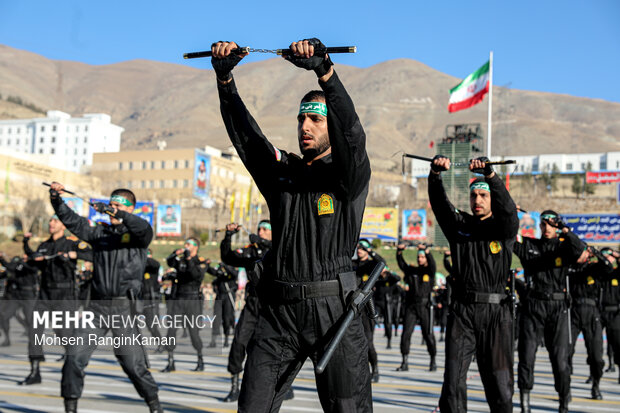 مراسم دانش آموختگی دانشگاه علوم انتظامی