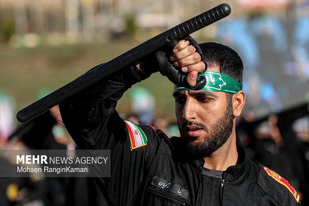 مراسم دانش آموختگی دانشگاه علوم انتظامی