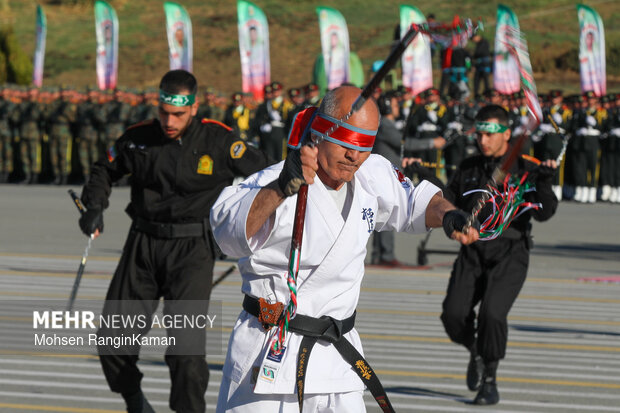 مراسم دانش آموختگی دانشگاه علوم انتظامی