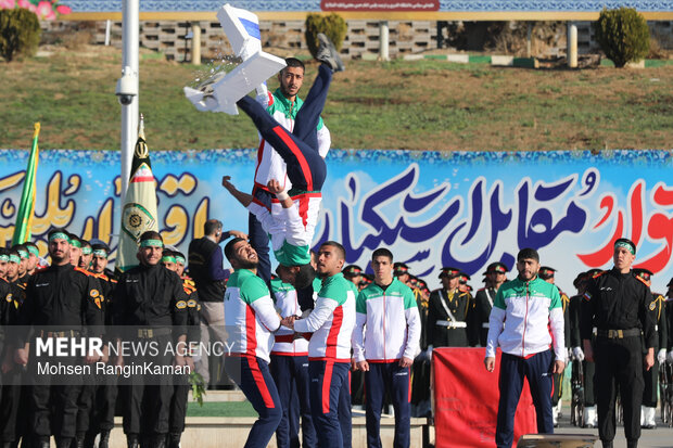 مراسم دانش آموختگی دانشگاه علوم انتظامی
