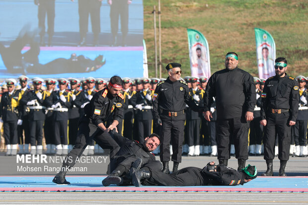 مراسم دانش آموختگی دانشگاه علوم انتظامی