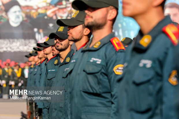 مراسم دانش آموختگی دانشگاه علوم انتظامی