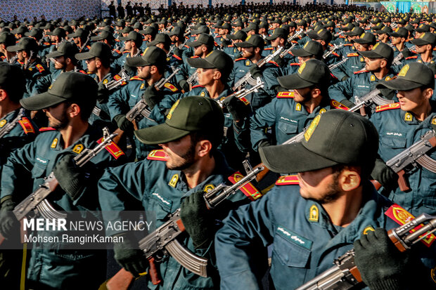 مراسم دانش آموختگی دانشگاه علوم انتظامی