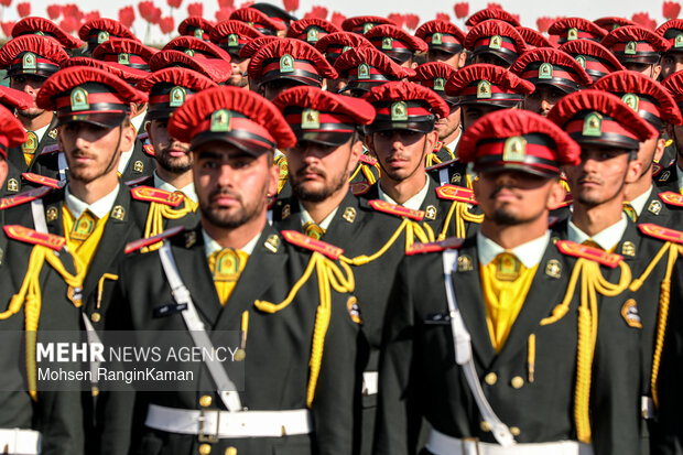 مراسم دانش آموختگی دانشگاه علوم انتظامی