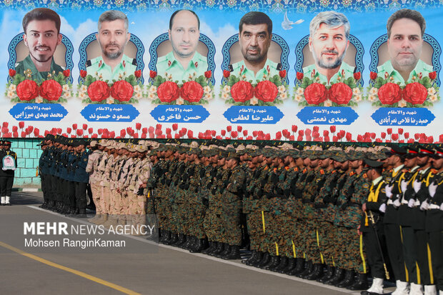 مراسم دانش آموختگی دانشگاه علوم انتظامی