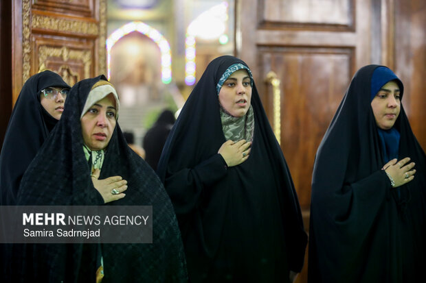 آیین غبارروبی ضریح مطهر آستان مقدس امامزاده صالح (ع)