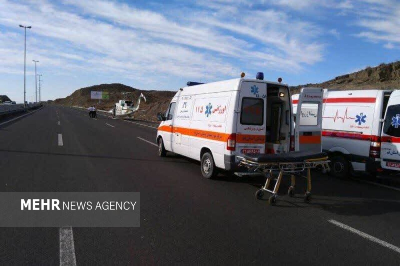 حادثه،قم،محل،مگان