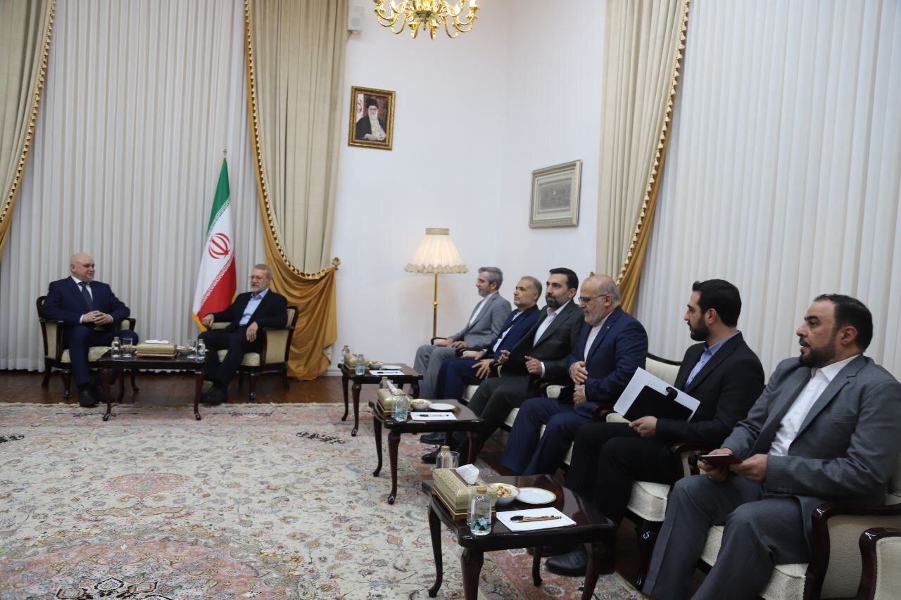 دیدار لاریجانی با وزیر انرژی روسیه