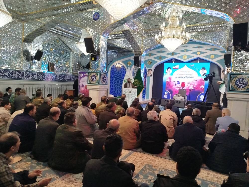 مراسم اربعین شهدای مدافع امنیت در خراسان شمالی برگزار شد