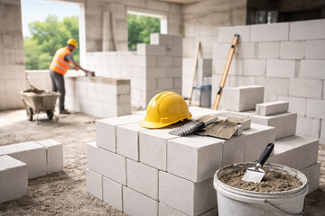 کاهش هزینه‌های ساخت‌وساز با بلوک هبلکس و حذف لایه‌های اضافی پلاستر