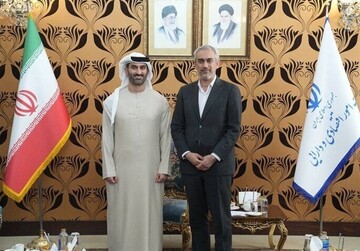 السفير الإماراتي الجديد في طهران يلتقي وزير الاقتصاد