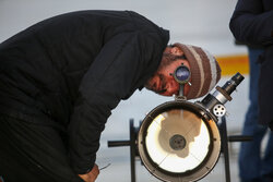 استهلال ماه مبارک رمضان در مسجد جمکران