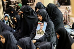 چهلم شهدای فتنه آمریکایی صهیونی در حرم بانوی کرامت