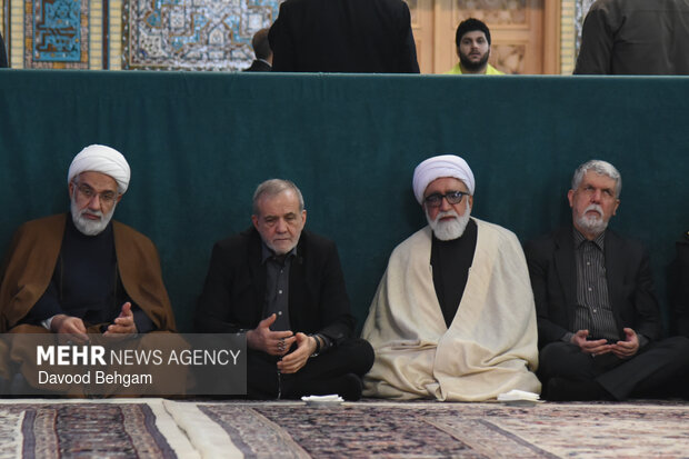 اربعین شهدای فتنه آمریکایی و صهیونیستی در مشهد