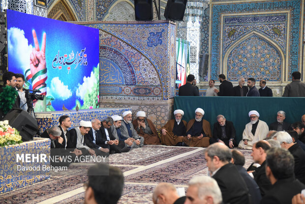 اربعین شهدای فتنه آمریکایی و صهیونیستی در مشهد