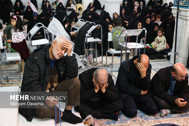 مراسم اربعین شهدای مدافع امنیت در خراسان شمالی