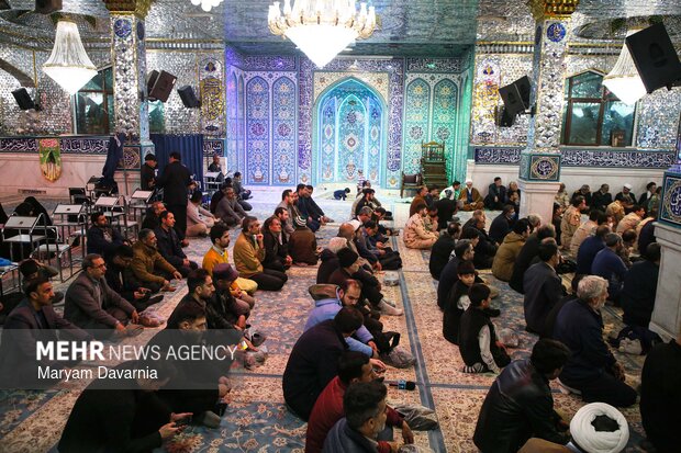 مراسم اربعین شهدای مدافع امنیت در خراسان شمالی