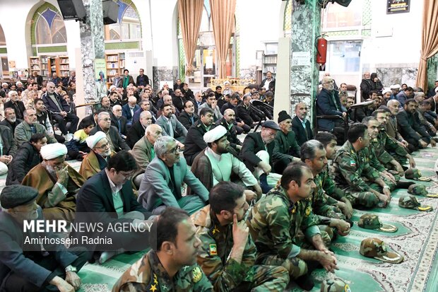 اربعین شهدای شبه کودتای دی ماه در بیرجند