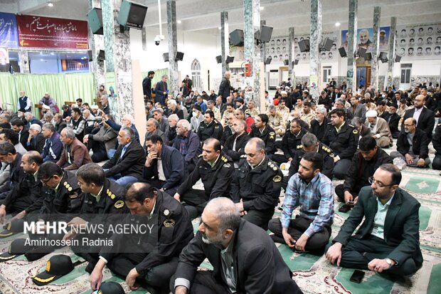 اربعین شهدای شبه کودتای دی ماه در بیرجند