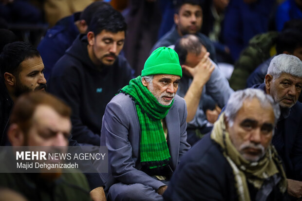 مراسم چهلم شهدای حوادث ۱۸ و ۱۹ دی‌ماه در یزد