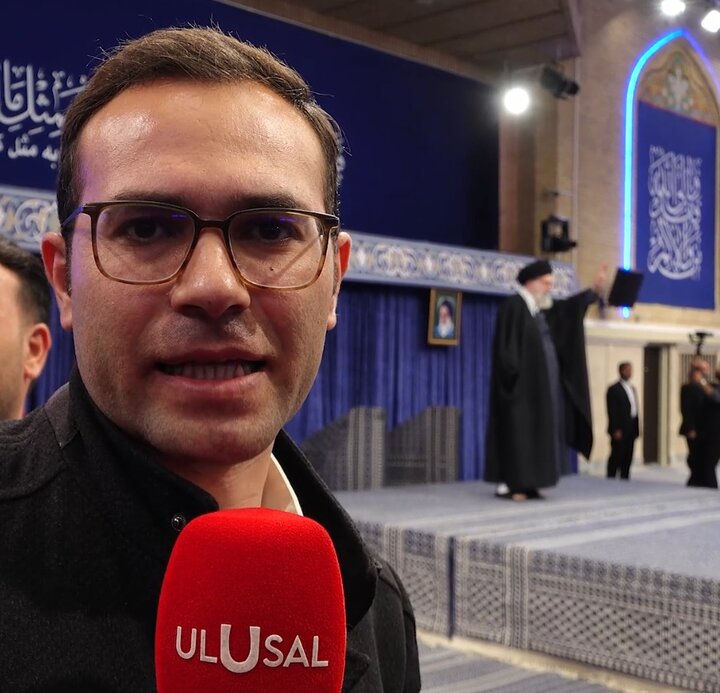 Türk gazeteci, Ayetullah Hamaney’nin Tebrizlilerle buluşmasına dair gözlemlerini aktardı