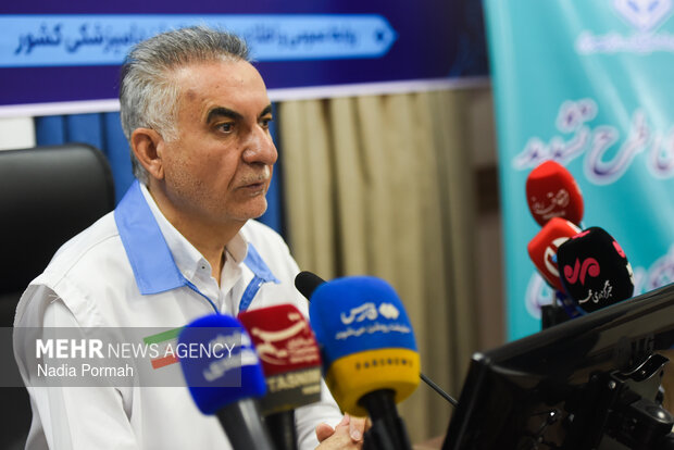 نشست خبری اداره کل دامپزشکی استان تهران