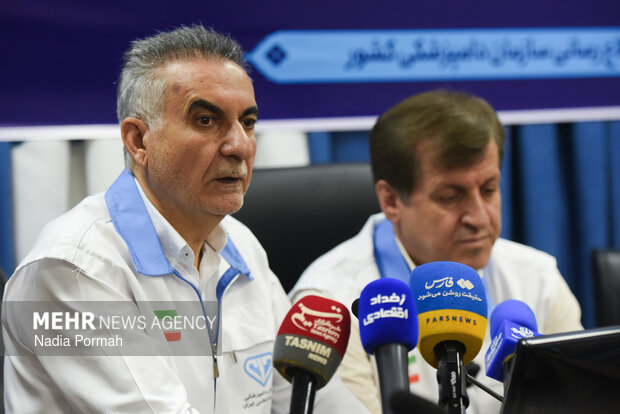 نشست خبری اداره کل دامپزشکی استان تهران