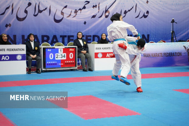 برترینهای انتخابی بانوان به اردوی تیم ملی کاراته راه یافتند