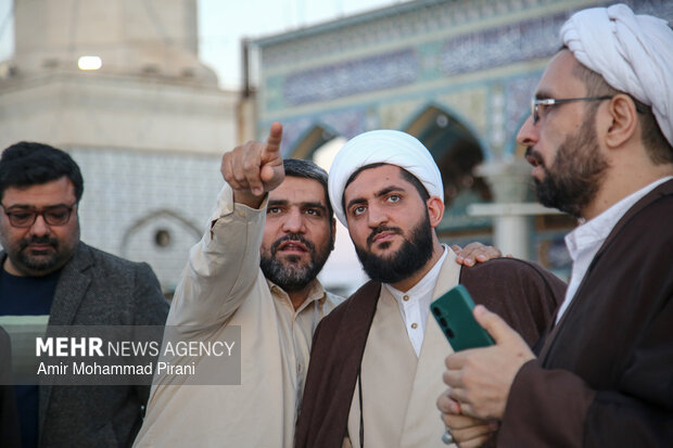 استهلال ماه مبارک رمضان در مسجد جمکران