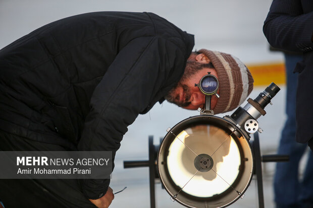 استهلال ماه مبارک رمضان در مسجد جمکران