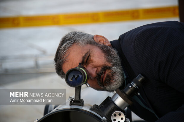 استهلال ماه مبارک رمضان در مسجد جمکران