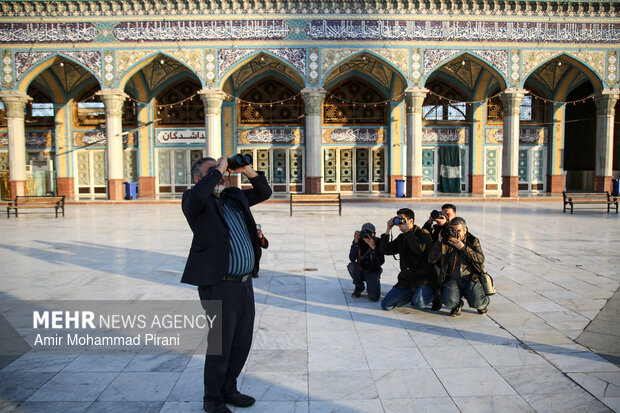 استهلال ماه مبارک رمضان در مسجد جمکران