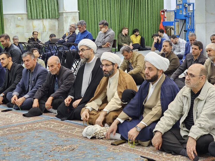 آیین اربعین شهدای دی‌ماه در مهدیه سنندج برگزار شد