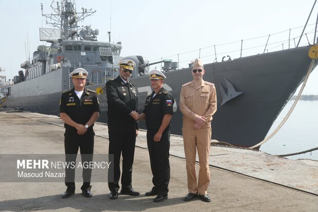 نشست خبری رزمایش مرکب دریایی؛ نیروهای دریایی ایران و روسیه