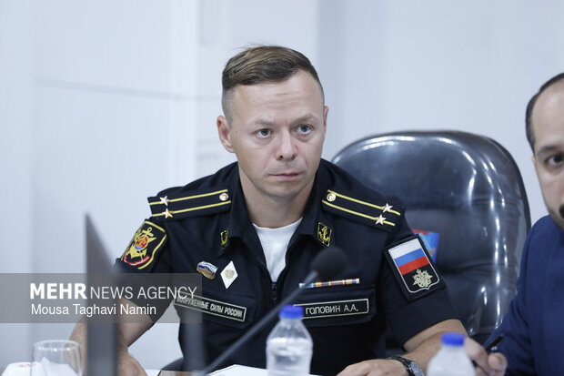 نشست توجیهی رزمایش مرکب دریایی ایران و روسیه در بندرعباس