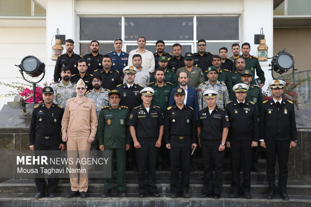 نشست توجیهی رزمایش مرکب دریایی ایران و روسیه در بندرعباس