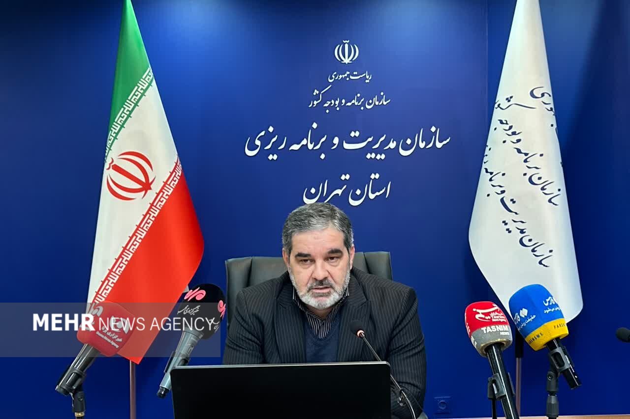 سپهری: مهاجرپذیری و معضل آب از اصلی‌ترین چالش‌های استان تهران است