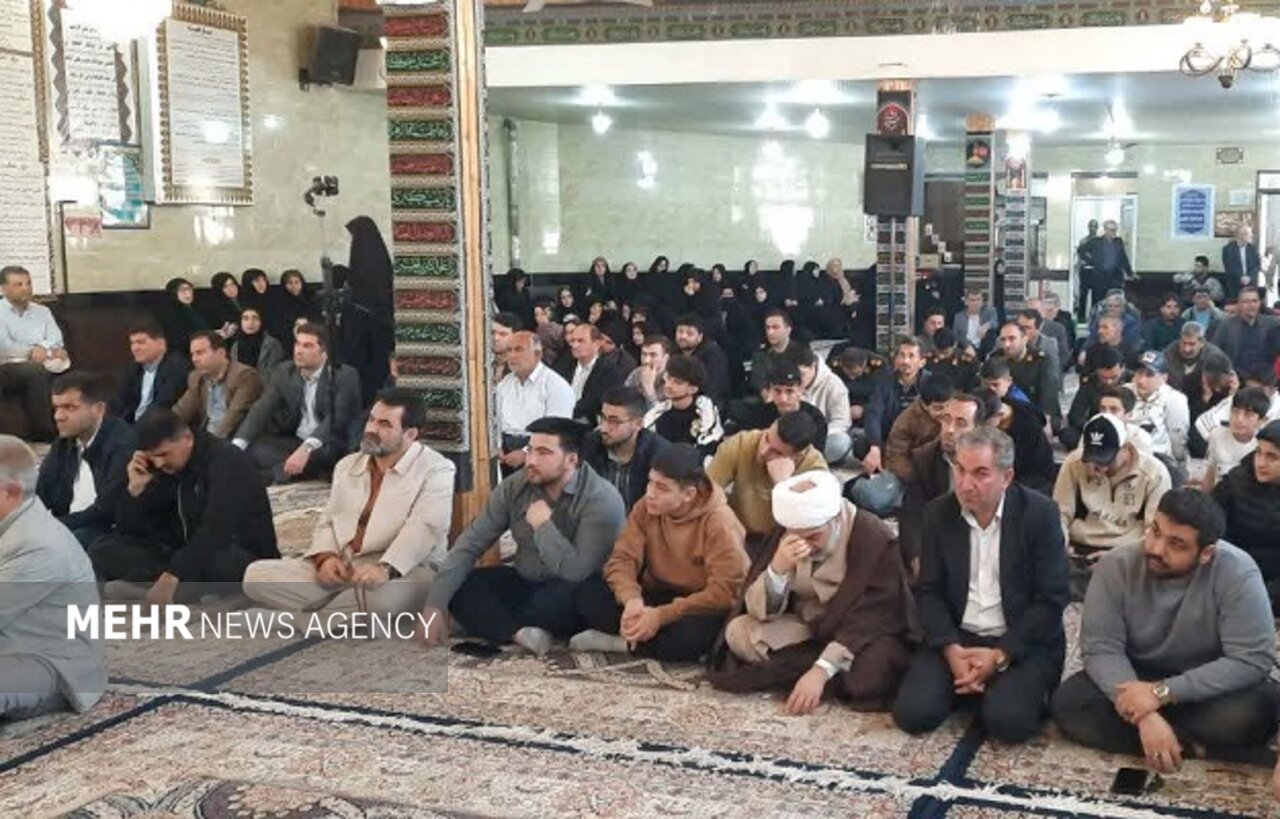 اربعین شهدای امنیت در تالش برگزار شد اربعین شهدای امنیت در تالش برگزار شد