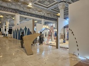 مراحل آماده سازی نمایشگاه بین المللی قرآن ۲ روز مانده به برگزاری