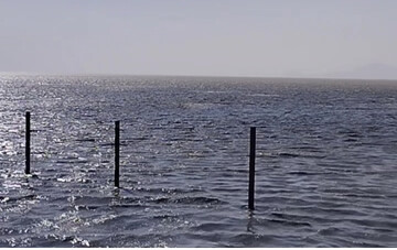 بهبود نسبی وضعیت دریاچه ارومیه در پی بارش های اخیر