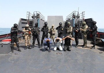 Iran, Russia navies conduct mock hijacked ship rescue op.