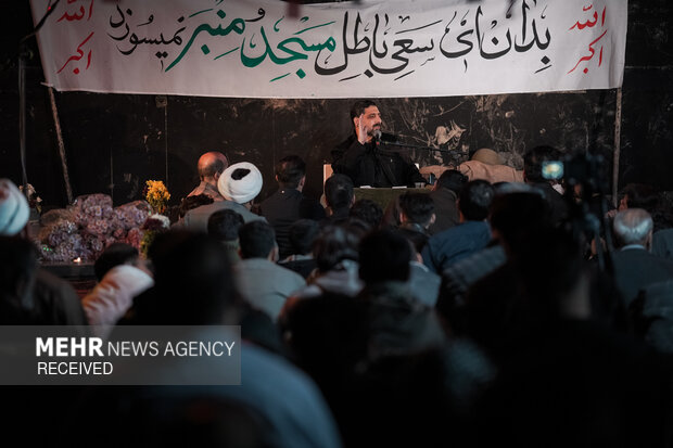 مناجات خوانی شب های ماه مبارک رمضان