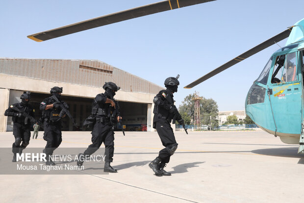 تمرین آزادسازی کشتی ربوده شده در رزمایش مرکب دریایی نیروهای دریایی ایران و فدراسیون روسیه