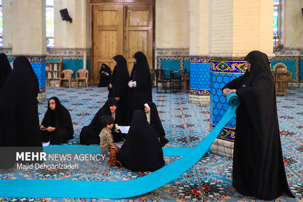 مراسم جزء خوانی قرآن کریم در یزد