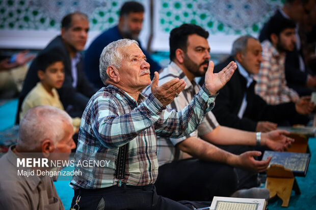 مراسم جزء خوانی قرآن کریم در یزد