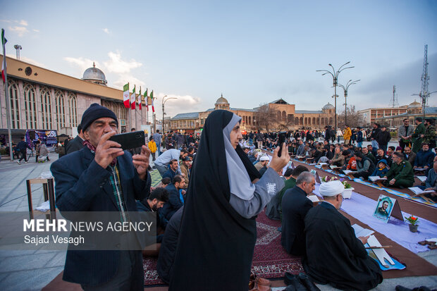 محفل انس با قرآن در همدان