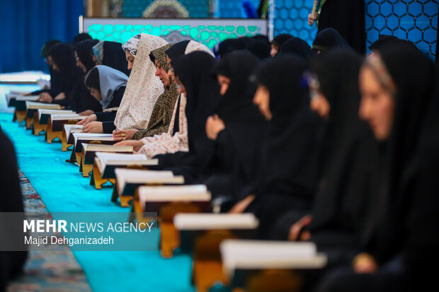 مراسم جزء خوانی قرآن کریم در یزد